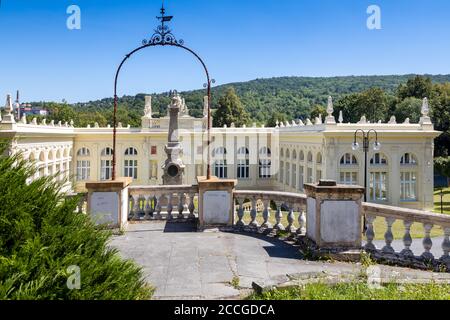 lázně Bílinská Kyselka, Bílina, Ústecký kraj, Česká republika / Bilinska kyselka, stazione termale, Bilina, Nord Boemia, repubblica Ceca Foto Stock