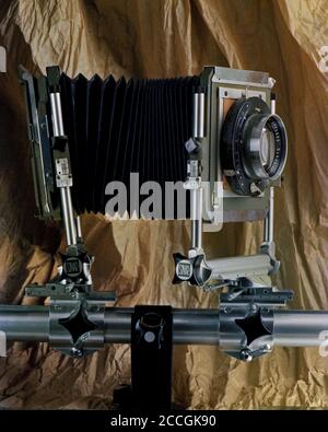 18 mar 2009 Vintage Sinar norma 4x5 Camera Mumbai Maharashtra India Foto Stock