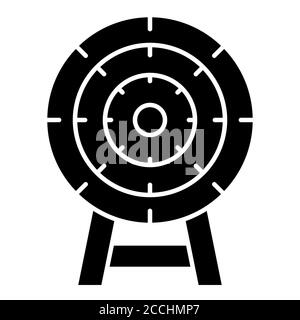 Customer targetConsulting Glyph icona Foto Stock