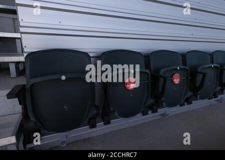 Indianapolis, Indiana, Stati Uniti. 21 Agosto 2020. L'autodromo di Indianapolis ospita l'Indianapolis 500 a Indianapolis, Indiana. Credit: Walter G Arce Sr Grindstone Medi/ASP/ZUMA Wire/Alamy Live News Foto Stock