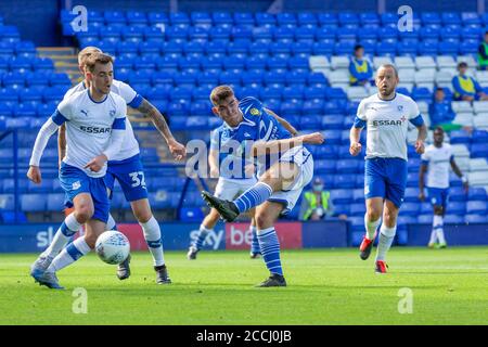 22 agosto 2020 - non-League football club Warrington Town Face League due Side Tranmere Rover in una battaglia pre-stagione a Prenton Park Credit: John Hopkins/Alamy Live News Foto Stock
