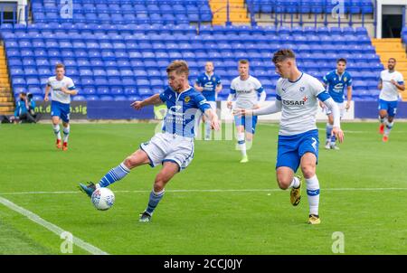 22 agosto 2020 - non-League football club Warrington Town Face League due Side Tranmere Rover in una battaglia pre-stagione a Prenton Park Credit: John Hopkins/Alamy Live News Foto Stock