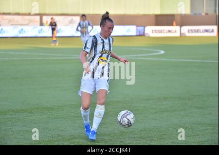 Aurora Galli (Juventus) durante Hellas Verona Donne contro Juventus, Campionato Italiano di Calcio Serie A Donna, Verona, Italia, 22 ago 2020 Foto Stock