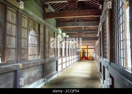 Takaoka, Giappone - Tempio di Zuiryuji a Takaoka, Toyama, Giappone. Il Tempio di Zuiryuji è tesori nazionali del Giappone. Foto Stock