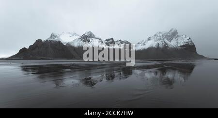 Vestrahorn, Islanda Foto Stock