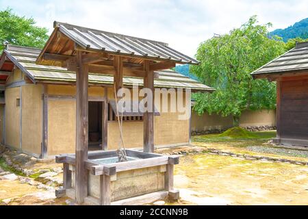 Fukui, Giappone - Ichijodani Asakura Famiglia rovine storiche a Fukui, Prefettura di Fukui, Giappone. Foto Stock