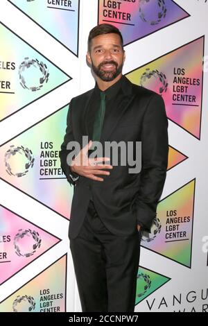 LOS ANGELES - SET 22: Ricky Martin al LA LGBT Center`s 49° anniversario di gala al Beverly Hilton Hotel il 22 settembre 2018 a Beverly Hills, California Foto Stock