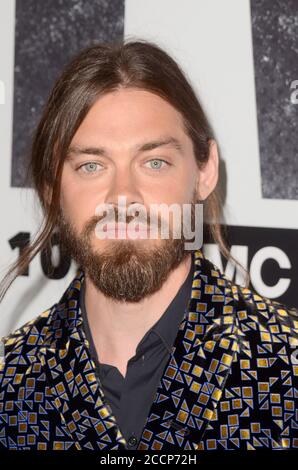 LOS ANGELES - SET 27: Tom Payne al Walking Dead Season 9 Premiere Event presso la Directors Guild of America il 27 settembre 2018 a Los Angeles, California Foto Stock