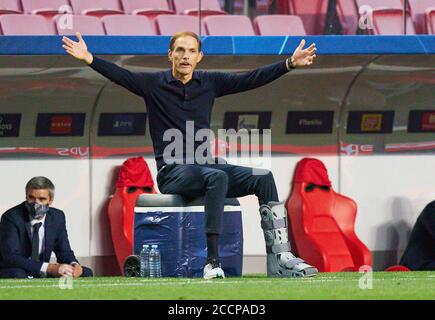 Lisbona, Lissabon, Portogallo, 23 agosto 2020. Thomas TUCHEL, allenatore PSG nella partita finale UEFA Champions League, torneo finale FC BAYERN MUENCHEN - PARIS ST. Credit: Peter Schatz/Alamy Live News Foto Stock