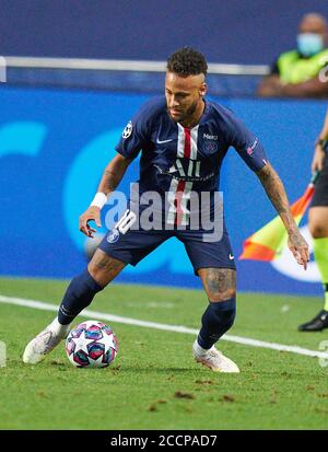 Lisbona, Lissabon, Portogallo, 23 agosto 2020. NEYMAR, PSG 10 nella partita finale UEFA Champions League, torneo finale FC BAYERN MUENCHEN - PARIS ST. Credit: Peter Schatz/Alamy Live News Foto Stock