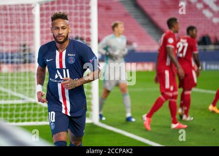 Lisbona, Lissabon, Portogallo, 23 agosto 2020. NEYMAR, PSG 10 nella partita finale UEFA Champions League, torneo finale FC BAYERN MUENCHEN - PARIS ST. Credit: Peter Schatz/Alamy Live News Foto Stock