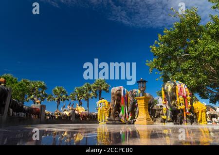 Phrom Thep capo tempio a Rawai Phuket Thailandia Foto Stock