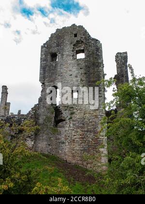 Coity Castle (Castell Coety) Coity Bridgend Glamorgan, Galles del Sud, Regno Unito Foto Stock