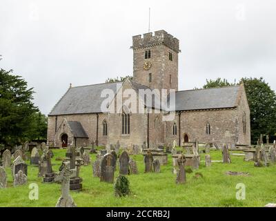 St Mary's Church Coity, Galles del Sud, Regno Unito Foto Stock