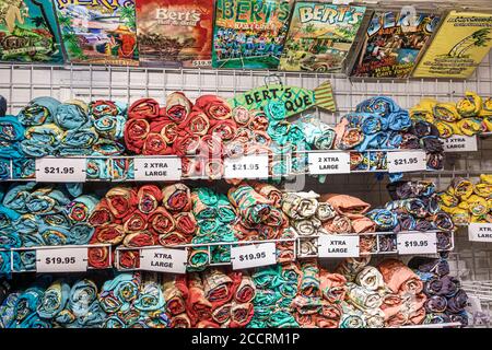 Florida,Matlacha,Isles Shores,Bert's Pine Bay Water Gallery,negozio di articoli da regalo,shopping shopper shopping negozi mercati di mercato di vendita di acquisto, r Foto Stock