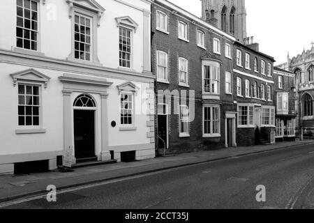 The Mansion House, Louth Town, East Lindsey, Lincolnshire, Inghilterra; Regno Unito Foto Stock