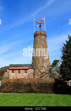 The Batemans Brewery, Wainfleet All Saints, East Lindsey District, Lincolnshire, Inghilterra, Regno Unito Foto Stock