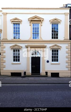 The Mansion House, Louth Town, East Lindsey, Lincolnshire, Inghilterra; Regno Unito Foto Stock