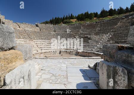 Odeione di Efeso nella città di Selcuk, Smirne, Turchia Foto Stock