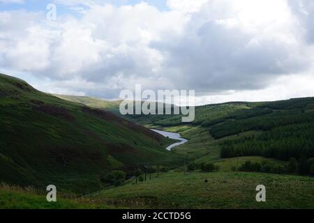 Glen Devon Scozia Foto Stock