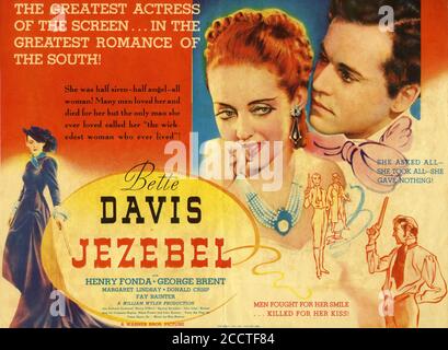 METTE DAVIS e HENRY FONDA in JEZEBEL 1938 regista WILLIAM WYLER dal gioco di Owen Davis music Max Steiner Costums Orry-Kelly Warner Bros. Foto Stock