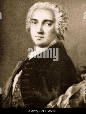 Johann Adolph Hasse. Foto Stock