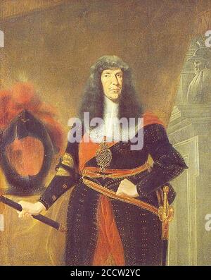 Johan Georg II Johann Fink, vor 1675. Foto Stock