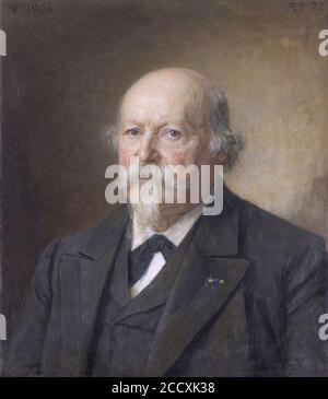 Johan Philip van der Kellen (1831-1906), di Jan Veth. Foto Stock