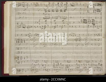 Johann Christian Bach - Salve regina Foto Stock