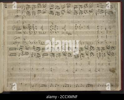 Johann Christian Bach - Salve regina Foto Stock