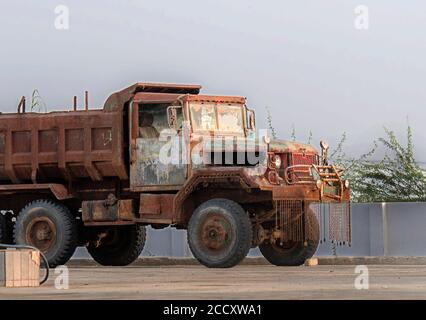 Forti nel deserto del Pakistan Foto Stock