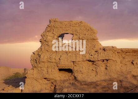 Forti nel deserto del Pakistan Foto Stock