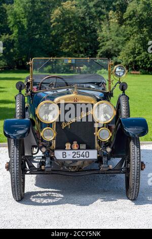 Oldtimer Hispano-Suiza T16, costruito 1917, blu, Austria Foto Stock