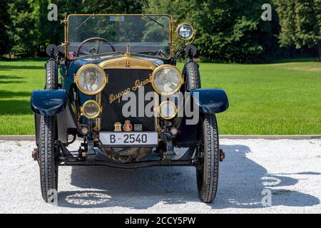 Oldtimer Hispano-Suiza T16, costruito 1917, blu, Austria Foto Stock