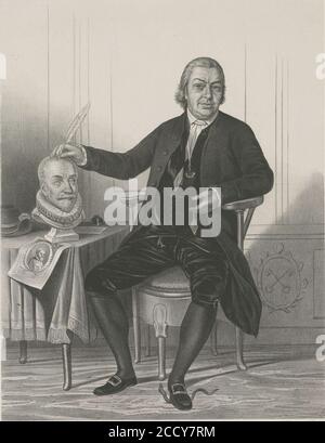 Johannes le Francq van Berkhey. Foto Stock