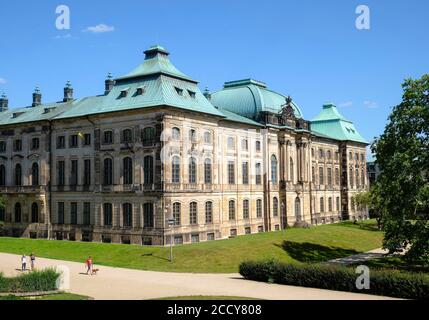 Palazzo Giapponese, Neustadt, Dresda, Sassonia, Germania Foto Stock