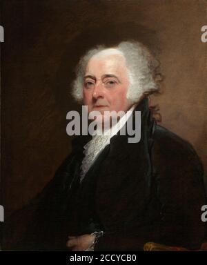 John Adams, Gilbert Stuart, c1800 1815. Foto Stock