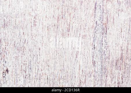 Weathered bianco verniciato legno texture vintage sfondo. Struttura incrinata verniciata senza cuciture. Parete naturale ruvida dell'albero. Grunge legno texture decorativo Foto Stock