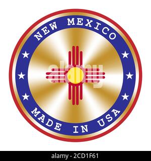 Fabbricato in UAE Holo Illustrazione Vettoriale