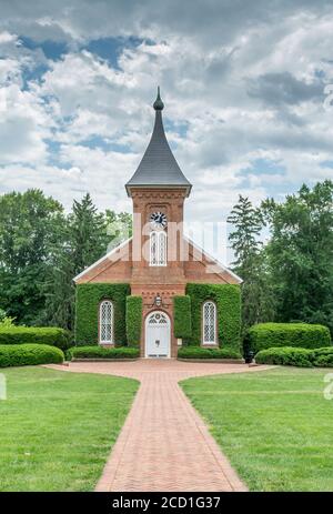 Lexington Virginia/USA – Maggio 27 2017: Washington e Lee University Lee Chapel Foto Stock