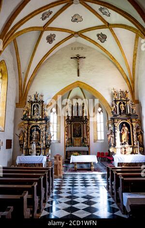 Filialkirche Heliger Georg a Faak am See Foto Stock