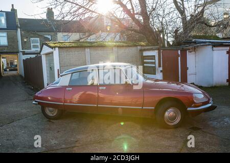 Auto d'epoca Citroen DS Foto Stock