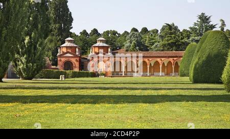 Certosa di Ferrara - San Cristoforo alla Certosa di Ferrara. Italia Foto Stock