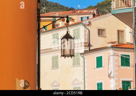 Villaggio di Tellaro, Tellaro, Lerici, provincia di la Spezia, Liguria, Italia, Foto Stock