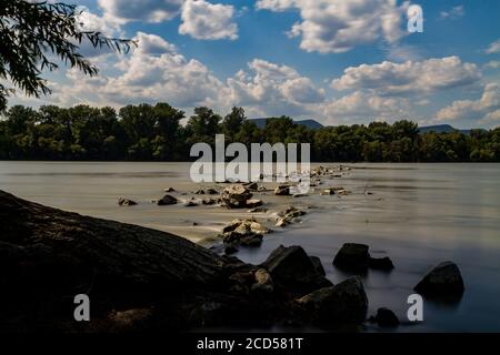 Duna, Göd, Ungheria Foto Stock