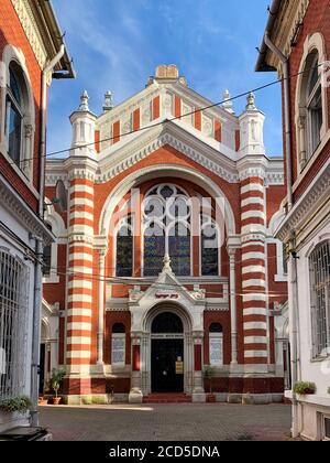 Beth Israele sinagoga, Brasov, Transilvania, Romania Foto Stock