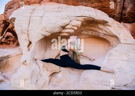 Ginnastica, state Park, Overton, Nevada, USA Foto Stock