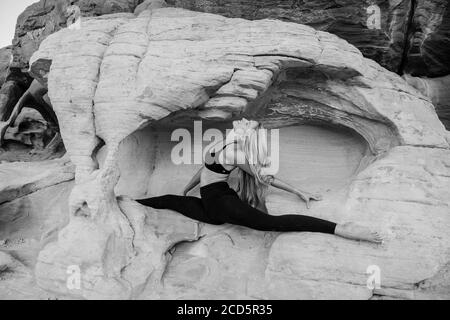 Ginnastica, state Park, Overton, Nevada, USA Foto Stock