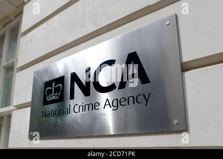 Londra, Inghilterra, Regno Unito. Ufficio della National Crime Agency a Story's Gate, Westminster Foto Stock