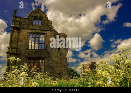 moreton corbet castello, shrewsbury Foto Stock